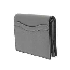 Gucci Gray Leather Wallet Tri fold Neoclassic